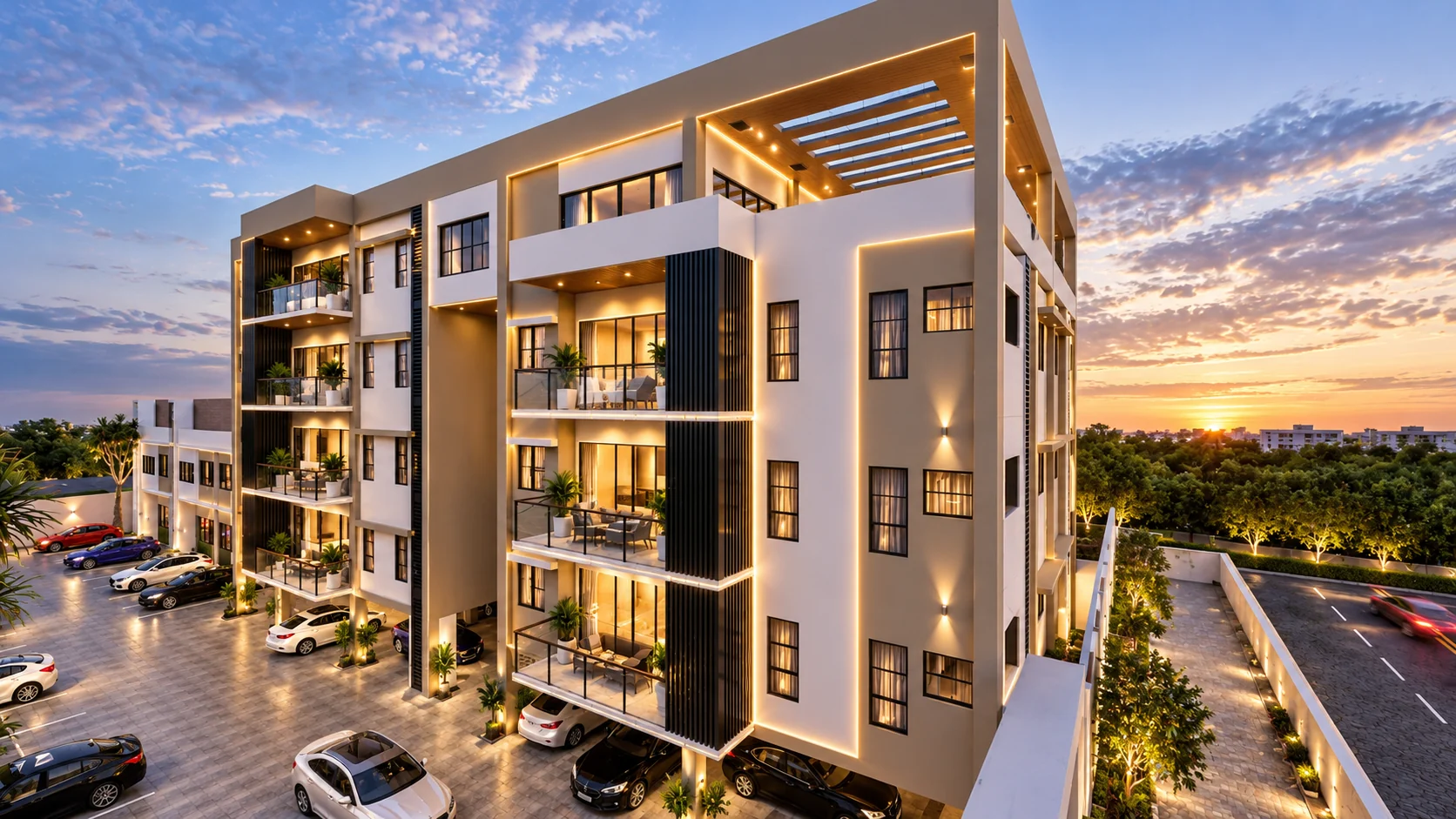 Commercial Project Rhodespark by Groutex Company