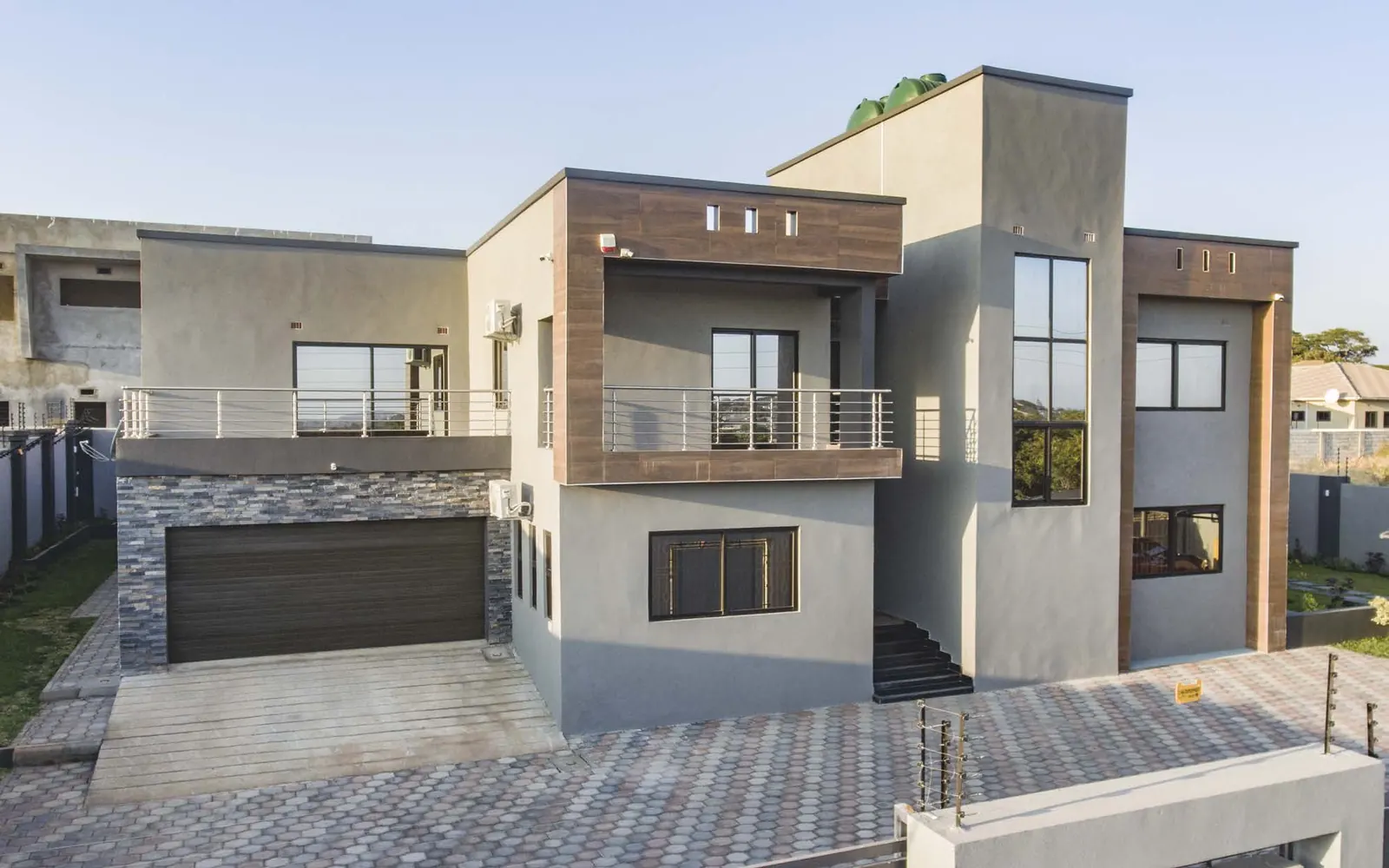 Modern completed residence